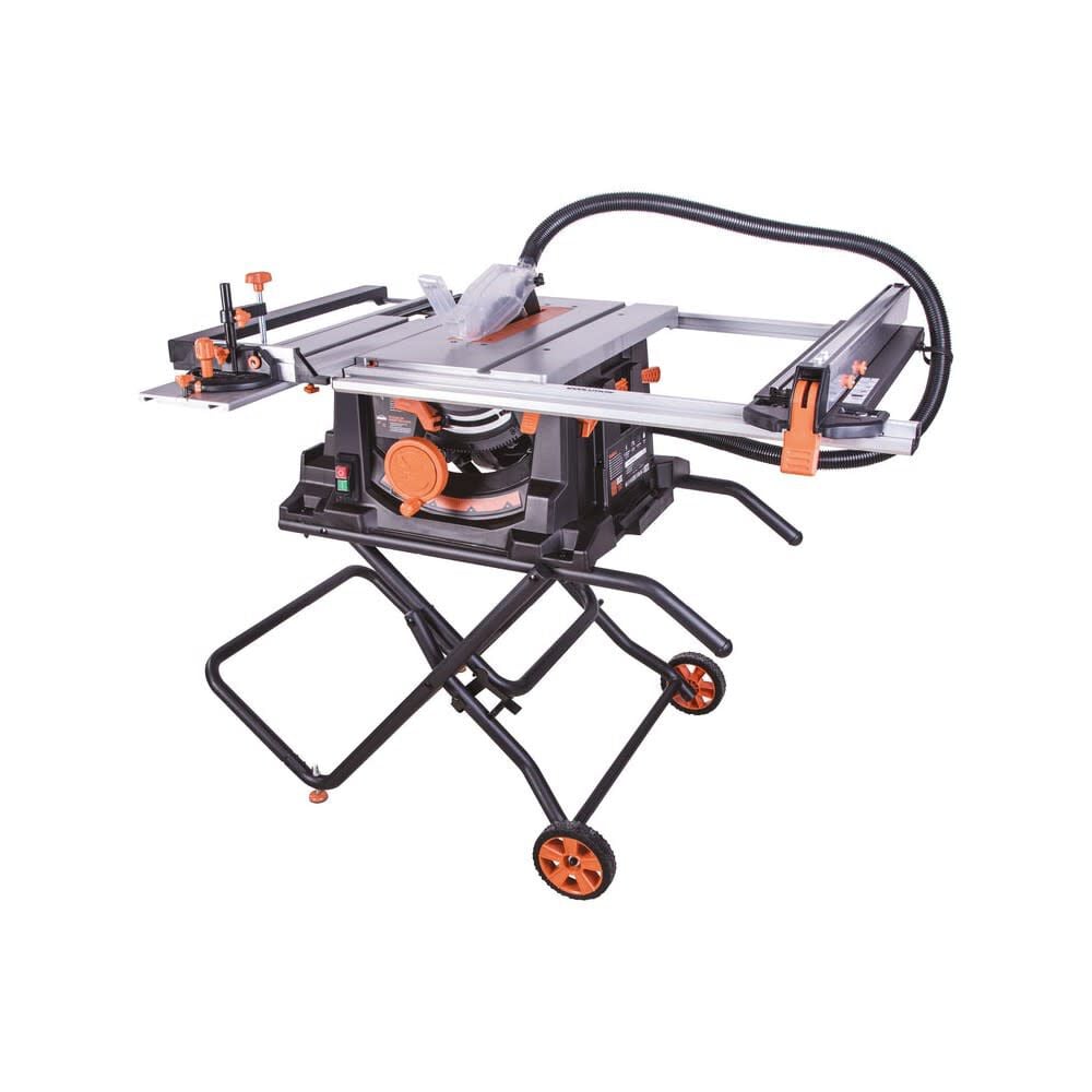 Jobsite Table Saw with Foldable Stand and 10 in Cutting Blade RAGE5-S