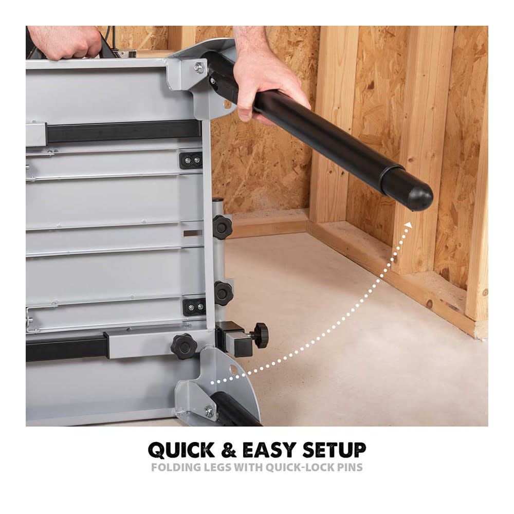 Universal Chop Saw Stand EVOCS2