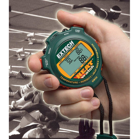 HeatWatch Multifunction Stopwatch with Heat Index, Humidity HW30