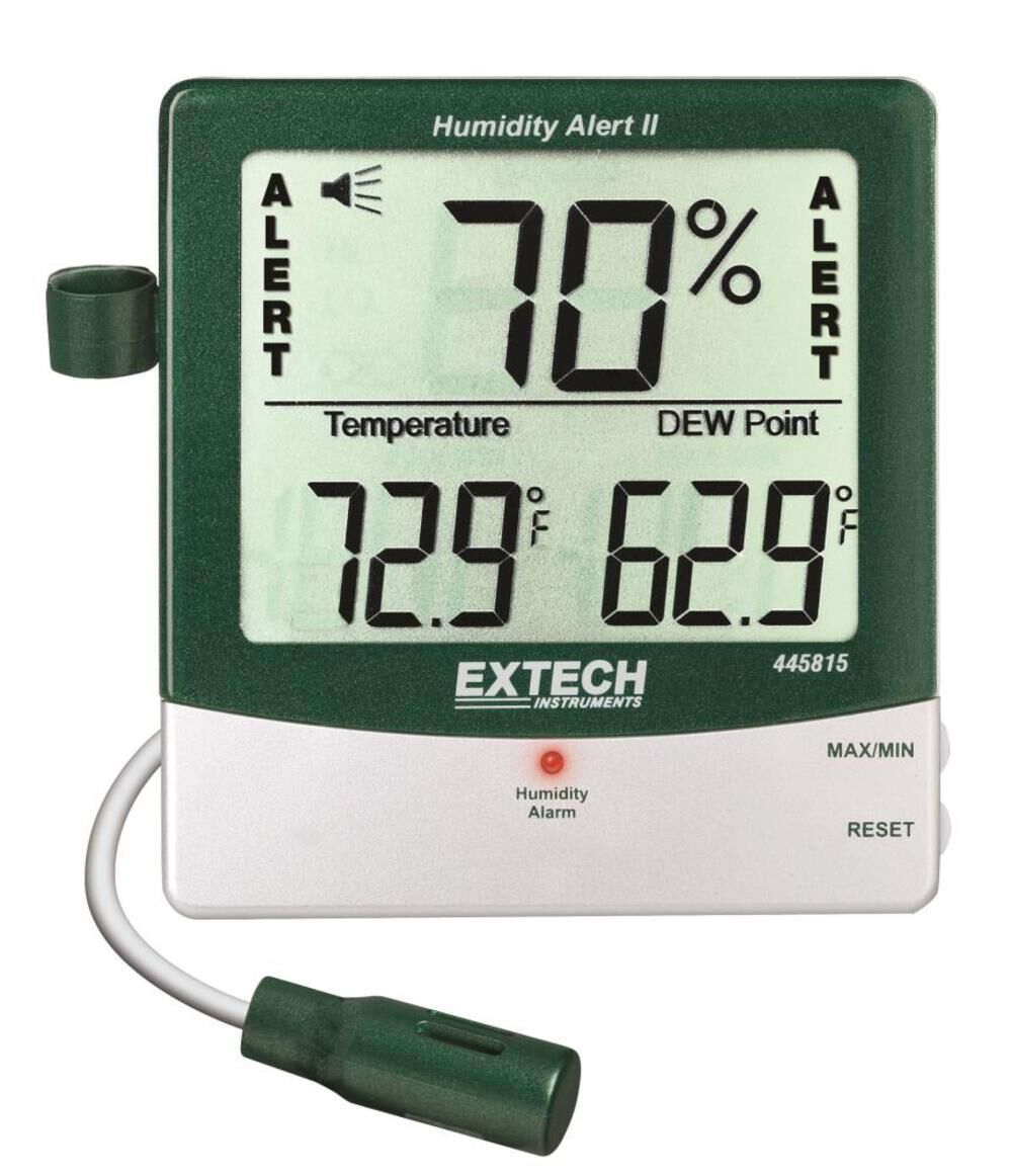 Hygro-thermometer Humidity Alert with Dew Point 445815