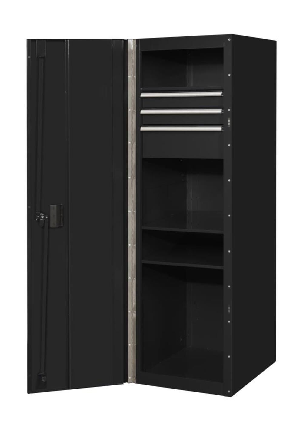 19in 3-Drawer Side Locker - Black RX192503SLBK