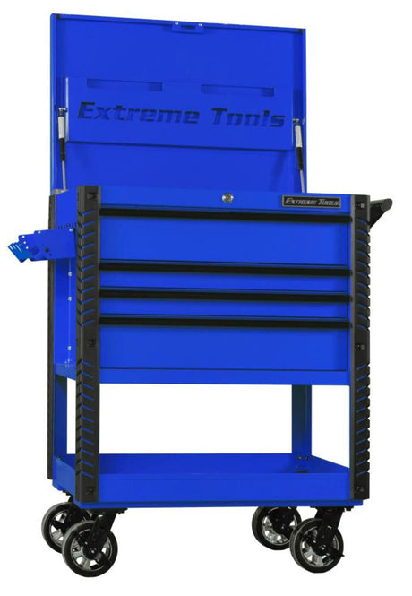 Tools 33in Deluxe Tool Cart Blue EX3304TCBLBK