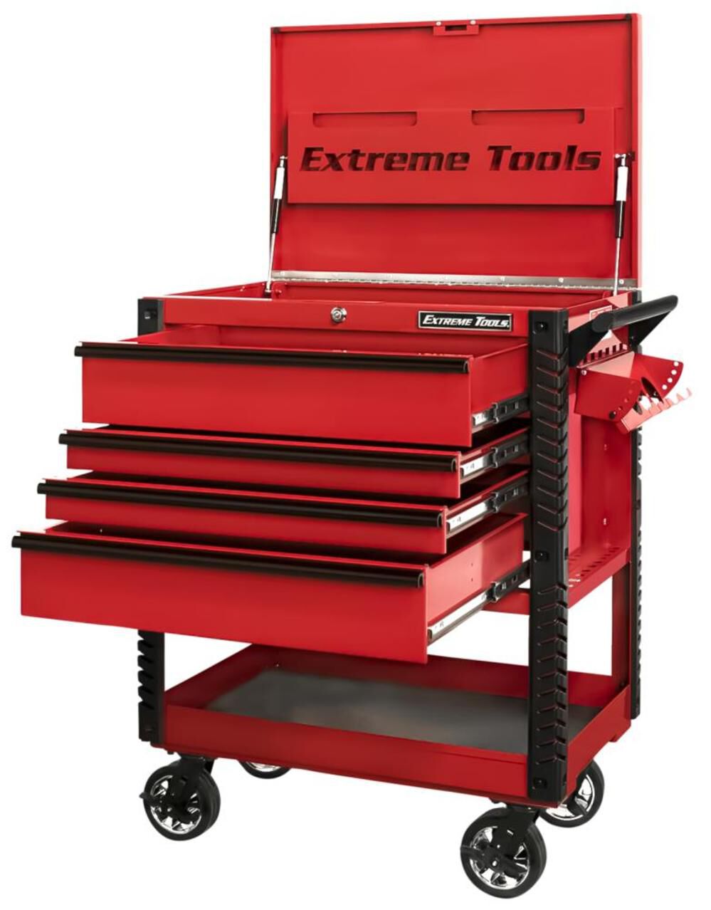 33in Deluxe Tool Cart Red EX3304TCRDBK