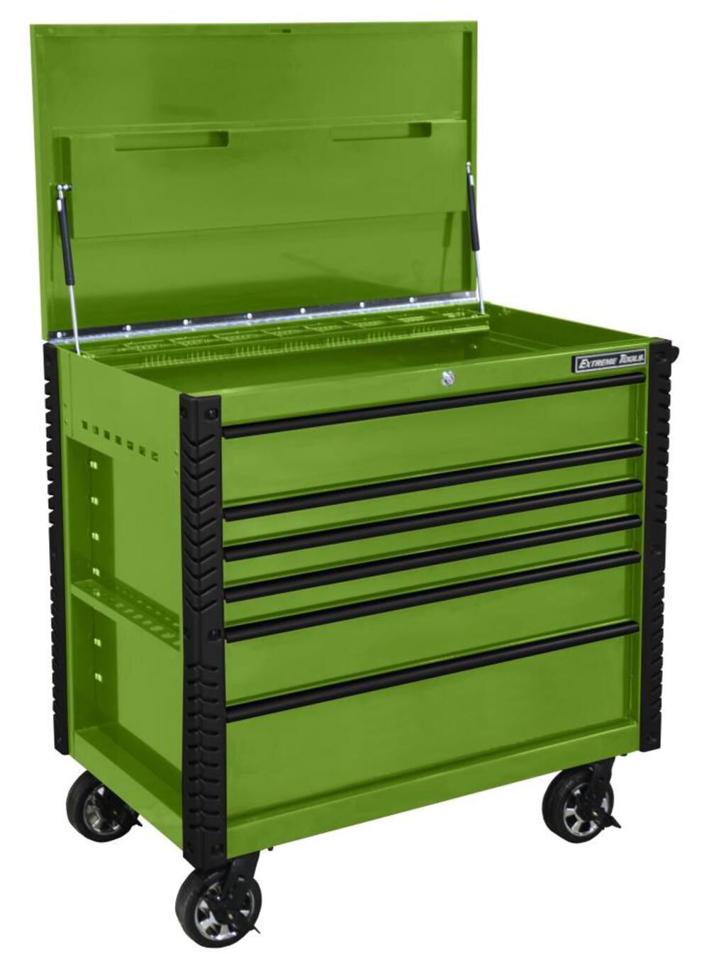 41in Flip Top Tool Cart Green EX4106TCGNBK