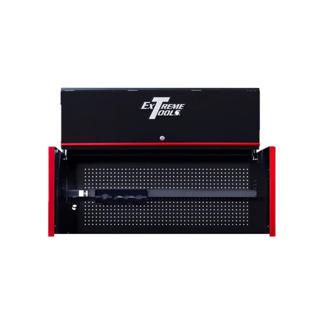 Tools 55in Black Power Workstation Hutch with Red RX552501HCBKRD