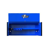 55in Blue Power Workstation Hutch with Black RX552501HCBLBK