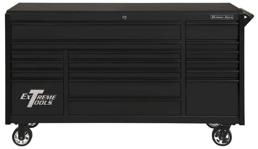 DX Series Deep Roller Cabinet 72in Matte Black DX722117RCMBBK