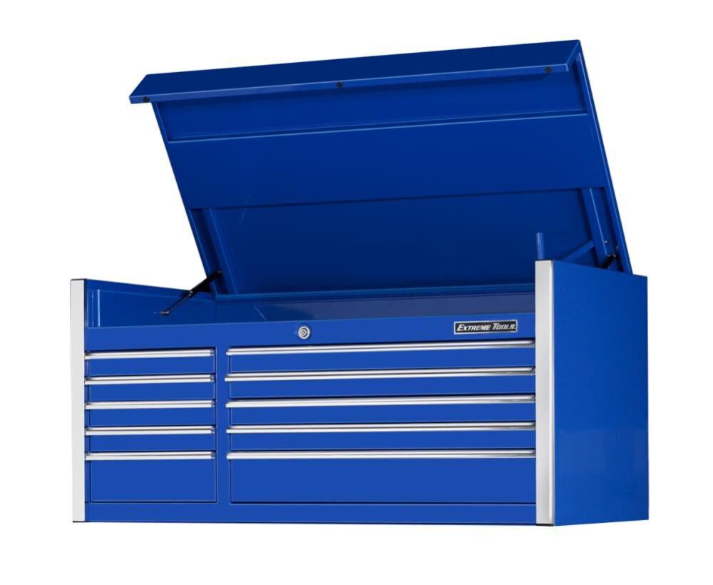 Ex Professional Series 55 In. 10-Drawer Top Chest Blue EX5510CHBL