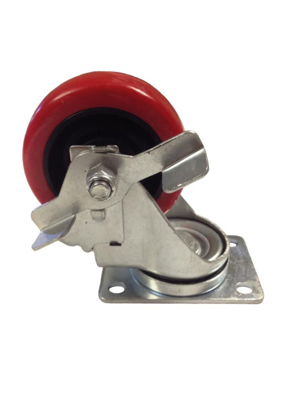 4 In. Poly Caster with Brake Z-Series