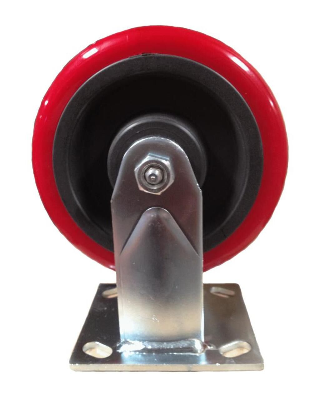 4In Polyurethane Rigid Caster EZ-0420-MOPP-R