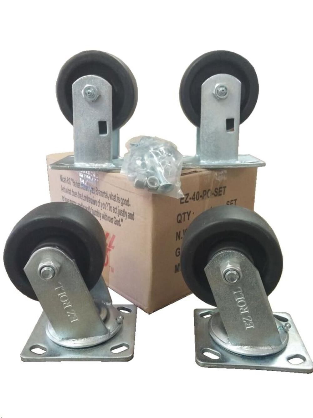 Roll Casters Ez-60-Po-Set EZ-60-PO-SET