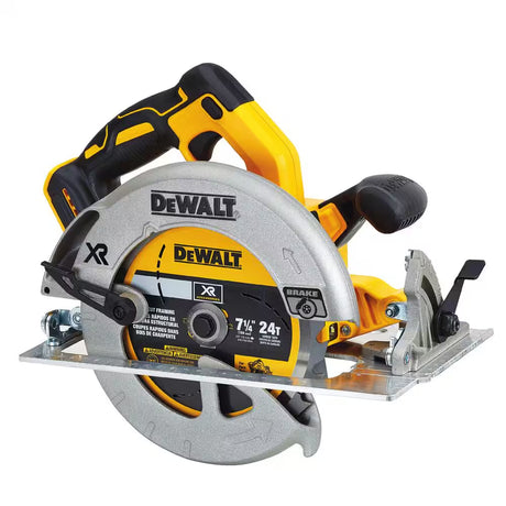 20V MAX XR Cordless Brushless 7-1/4 In., Circular Saw, (1) 20V 6.0Ah and (1) 20V 4.0Ah Batteries, and Charger
