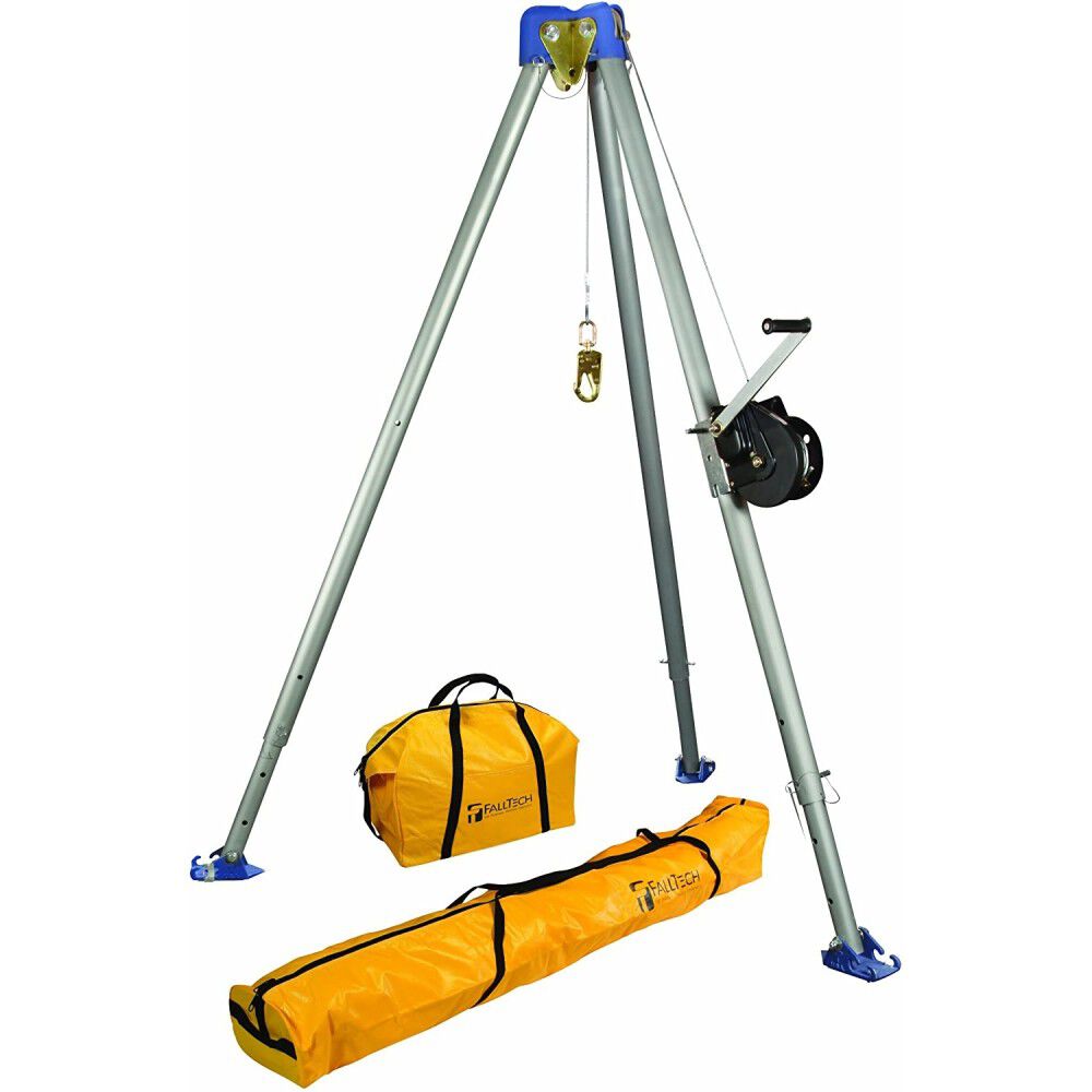 11' Confined Space Tripod System with 120' Winch 7510