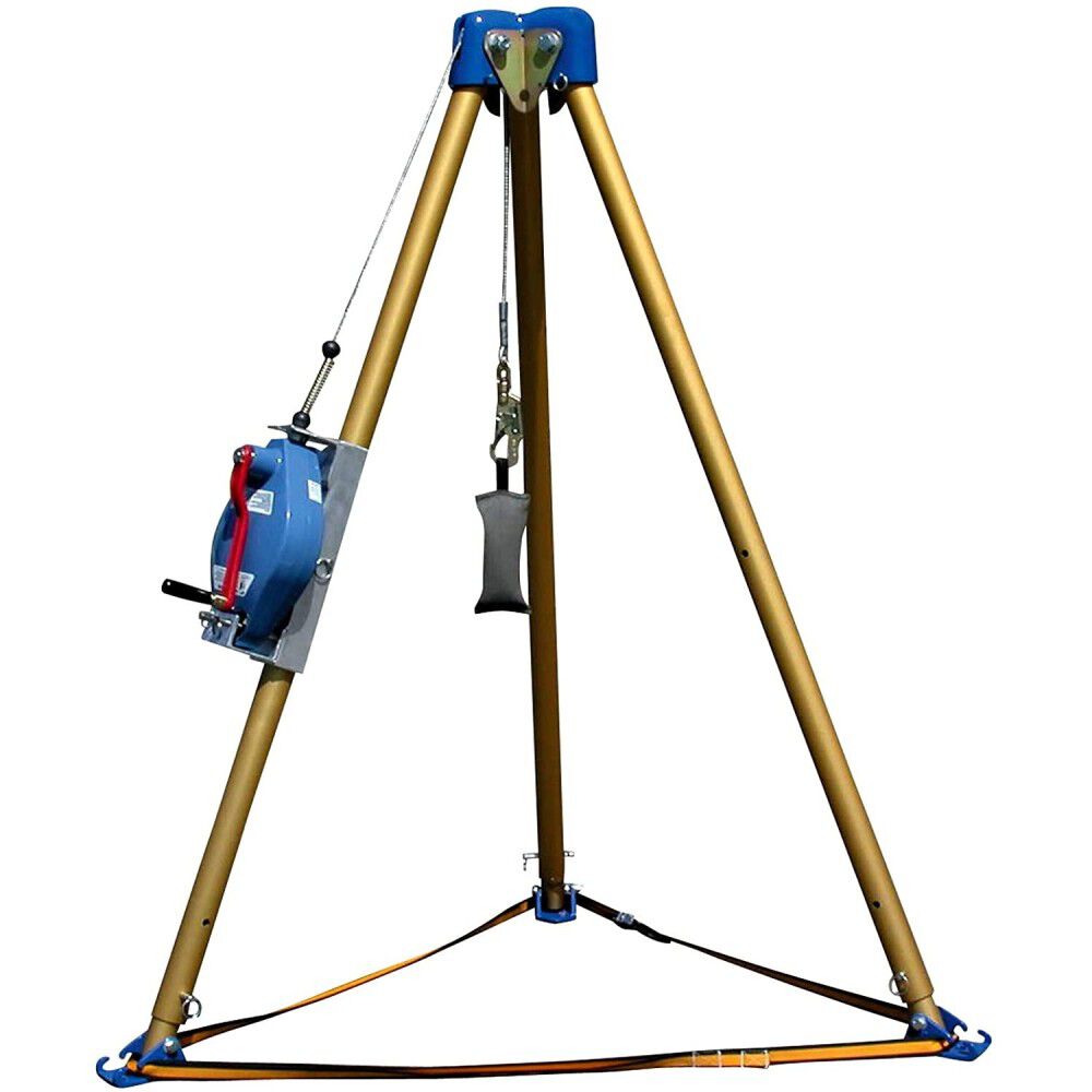 11' Confined Space Tripod System with 60' SRL-R 7500