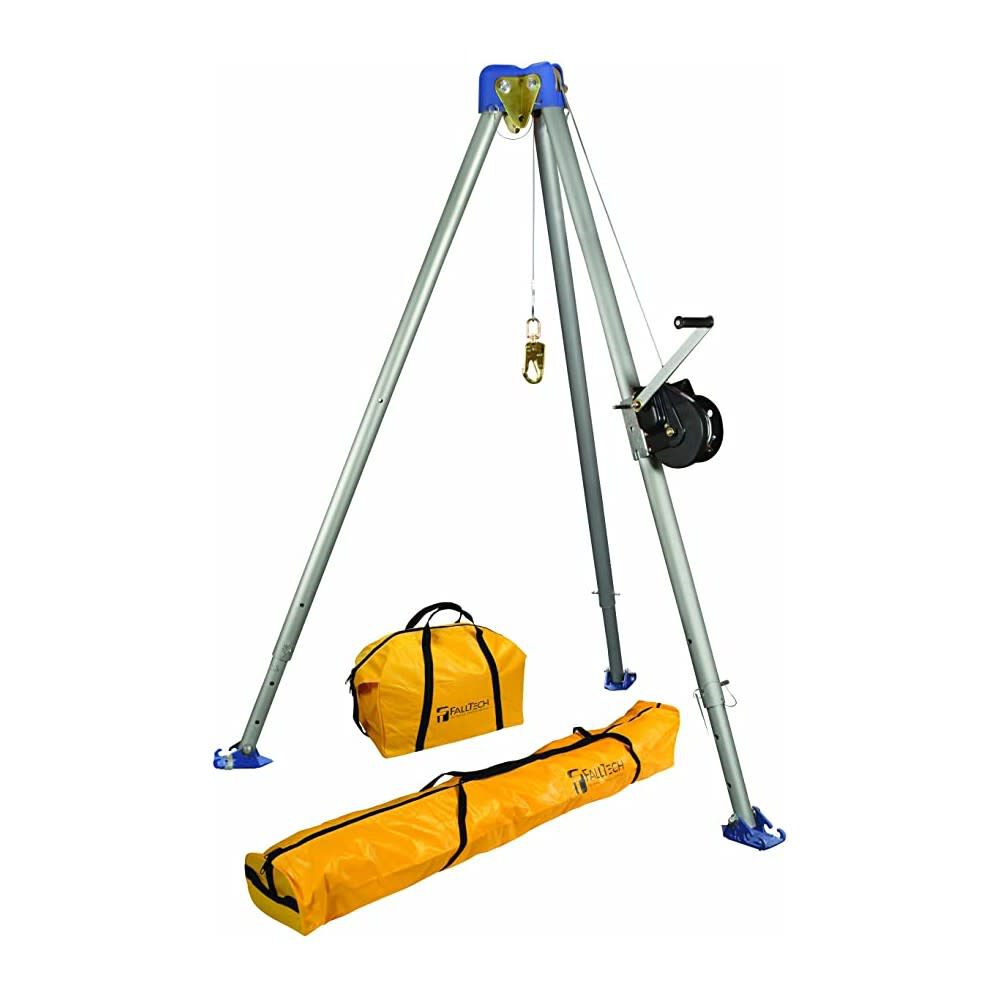 11' Confined Space Tripod System with 60' Winch 7505S