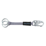 18in Double D Ring Dorsal Extender with Snap Hook 83662D