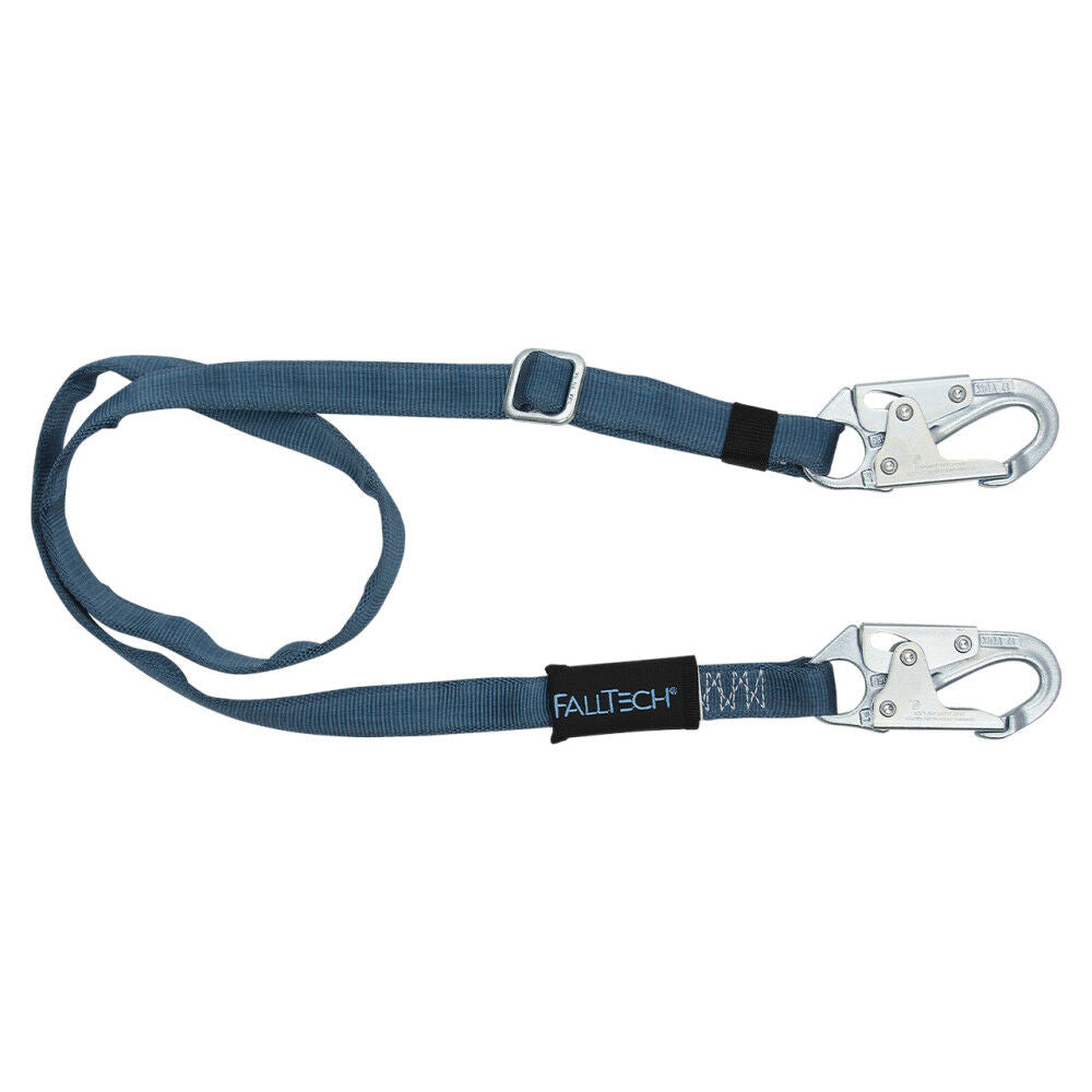 4 to 6' Dual Leg Adjustable Length Restraint Lanyard 8209