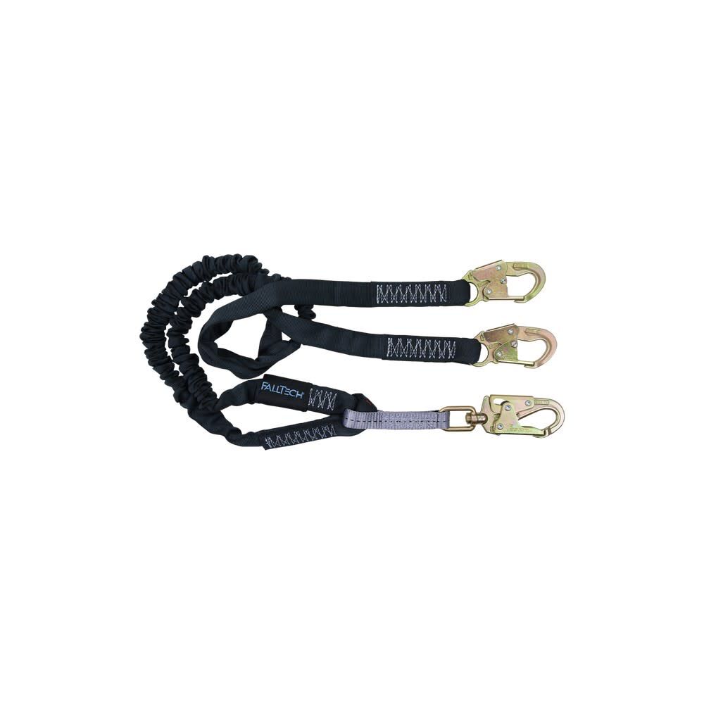 Heavyweight 6' Double-Leg Shock Absorbing Lanyard 8246Y