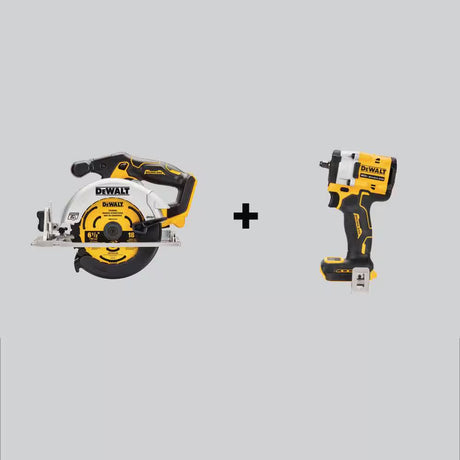 20V MAX Cordless Brushless 6-1/2 In. Circular Saw and ATOMIC 20V MAX Cordless 3/8 In. Ratchet (Tools-Only)