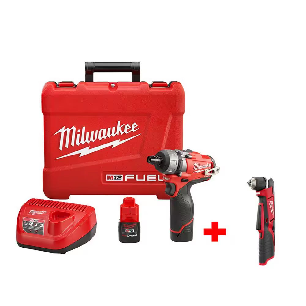 M12 12V Lithium-Ion Cordless 1/4 In. Hex 2-Speed Screwdriver Kit with M12 Multi Tool (Tool Only)