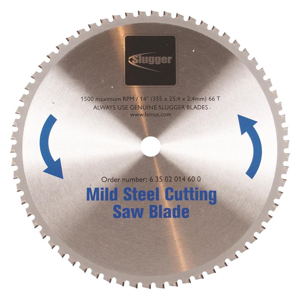 14 In. Saw Blade for Cutting Mild Steel for the 14 In. Slugger by Metal Chop Saw 63502014600