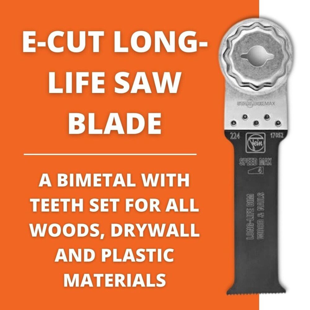 3-1/2 Inch E-Cut Long-Life Multi-Tool Saw Blade 63502224260