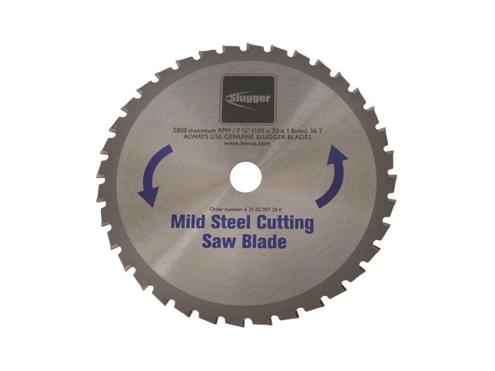 7.25 In. Mild Steel Saw Blade for 7.25 In. Slugger by Metal Cutting Saw 63502007200