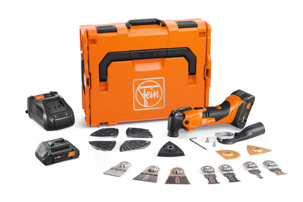 MULTIMASTER MM500 PLUS TOP KIT 18-volt Cordless Brushless 5.5-Amp Variable 30-Piece Oscillating Multi-Tool Kit with Hard Case (2-Batteries Included) 71293861090