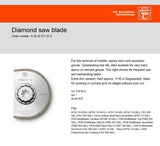 Diamond Saw Blade 63502217210