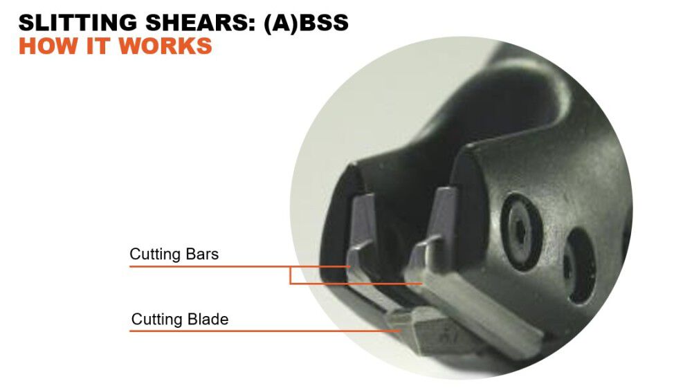 Mild Steel Curve Blade for BSS1.6 & ABSS1.6 Fein Shears 31308151008