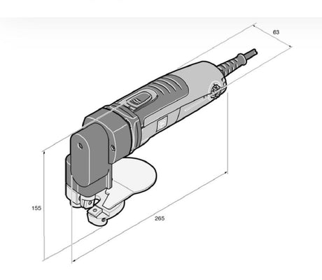 Sheet Metal Shear up to 12 Gauge 16 Gauge for Stainless Steel 72303561090