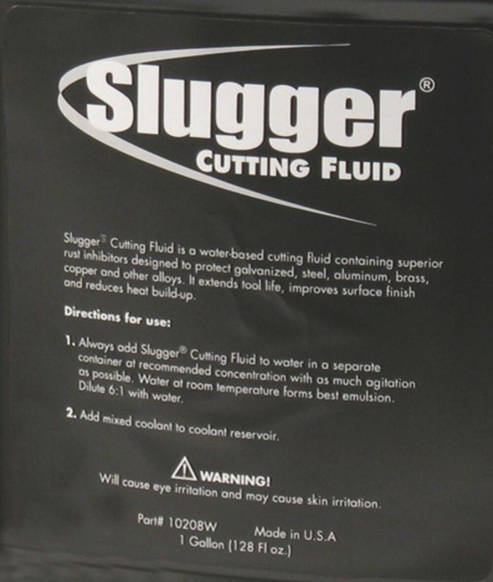 Slugger 1 Gallon Cutting Fluid 4pk 64298102084