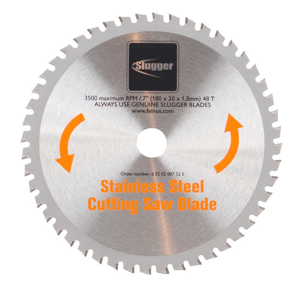 Slugger 7 Inch 48 Tooth Stainless Steel Saw Blade 63502007520