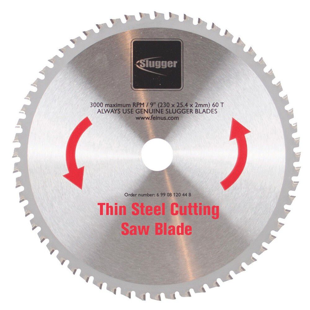 Slugger 9 Inch Thin Steel Cutting Saw Blade 69908120448