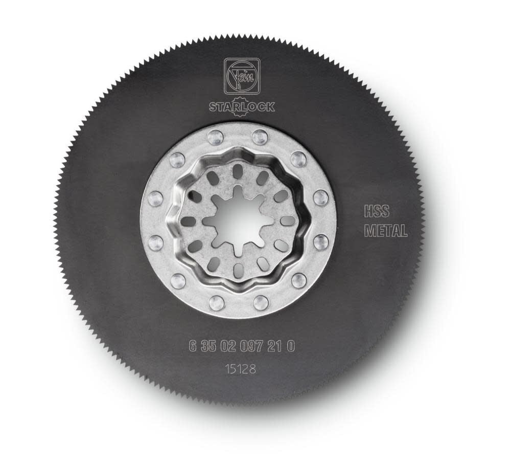 StarLock 097 High Speed Steel Saw Blade with Metal Toothing 63502097210