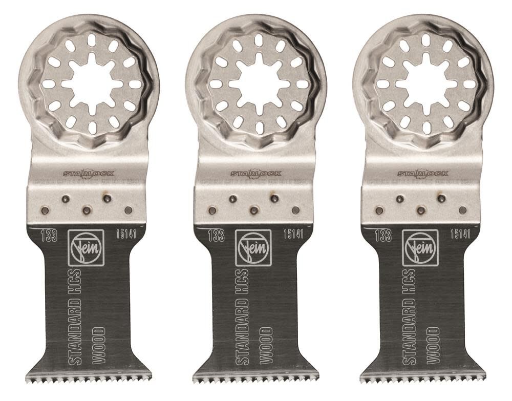 StarLock E-Cut 133 Standard Saw Blade for All Woods Plasterboard and Plastic Materials 63502133270