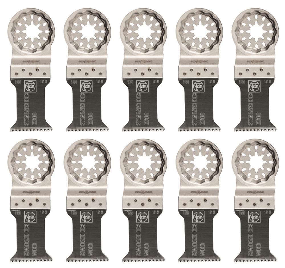 StarLock E-Cut 133 Standard Saw Blade for All Woods Plasterboard and Plastic Materials 63502133290