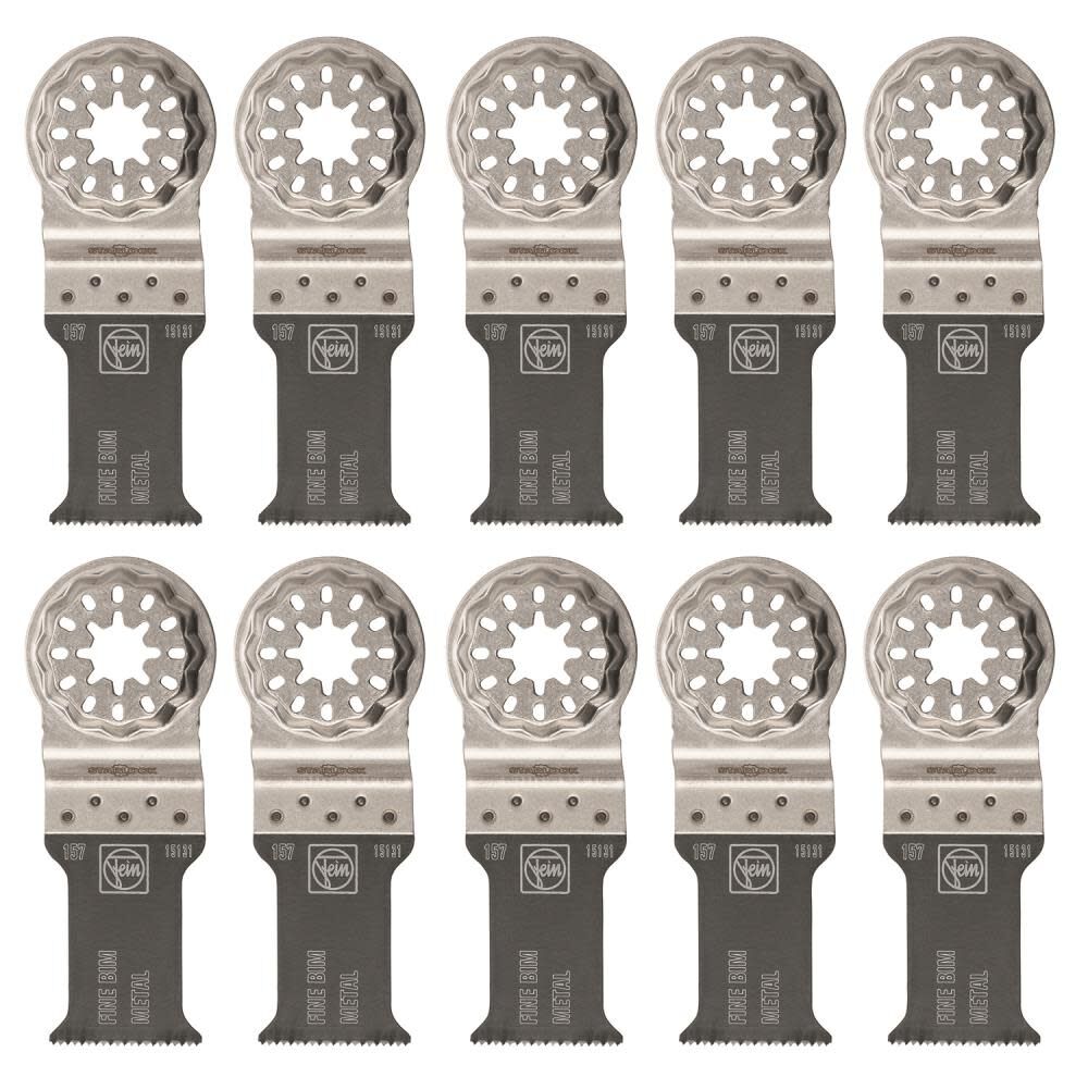 StarLock E-Cut 157 Fine Saw Blade with Bi Metal Fine Teeth 63502157290