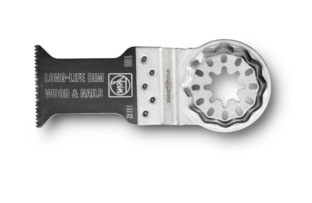 StarLock E-Cut 160 Long-Life Saw Blade with Bi Metal Teeth Set for All Woods Drywall and Plastic Materials 63502160260