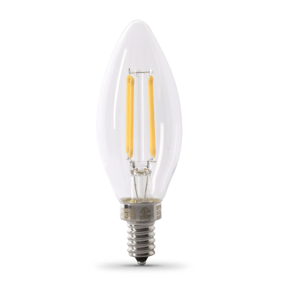 100W Blunt Tip 2700K Filament LED Bulb 2pk CTC100927CAFIL2