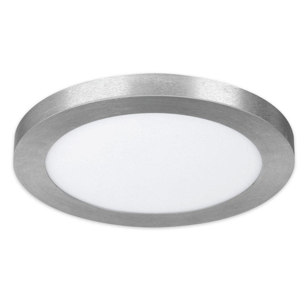 11in 12.5W Round Edgelit LED Flat Panel Fixture FP11/4WY/NK