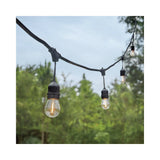 120V 20' 10-Lights Outdoor LED String Light Set 72122