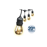 130V 20' 10 Lights Incandescent String Light Set 72034E