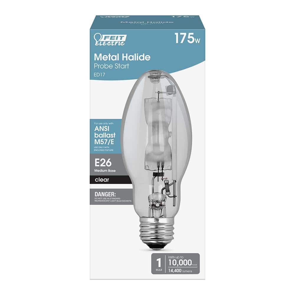 175W ED17 Clear Metal Halide HID Bulb 1pk MH175/UMEDHDRP