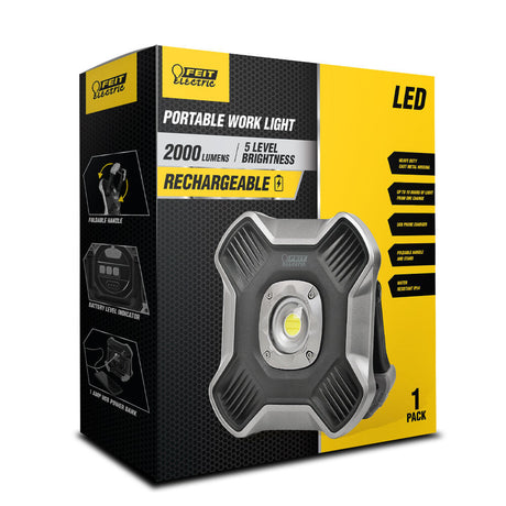 2000 Lumens Ultra Bright Rechargeable LED Worklight WORK2000