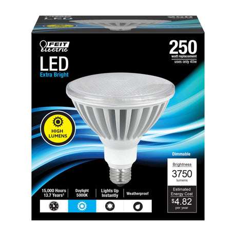 Electric 250W PAR38 High Output Reflector LED Bulb 1pk PAR38DM3750K5LD