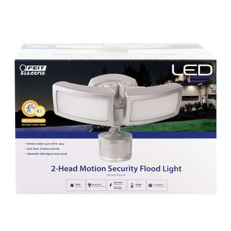 Electric 3000 Lumens Motion Detection Security Flood Light 73719E