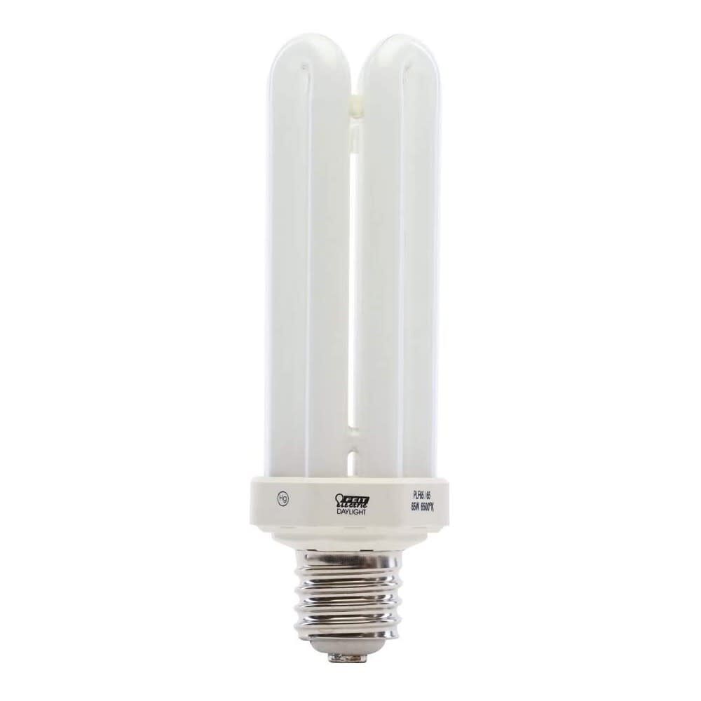 300W Mogul 6500K Compact Fluorescent Bulb 1pk PLF65/65