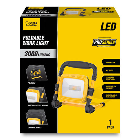 30W 3000 Lumens Pro Series Plug-In LED Worklight WORK3000XLPLUGF