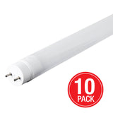 4' 32W T8 4100K Tubular LED Bulb 10pk T848840LEDG210